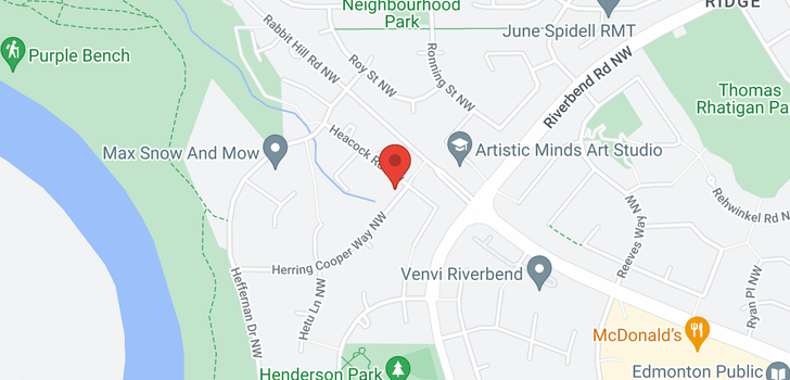 map of 929 HEACOCK RD NW